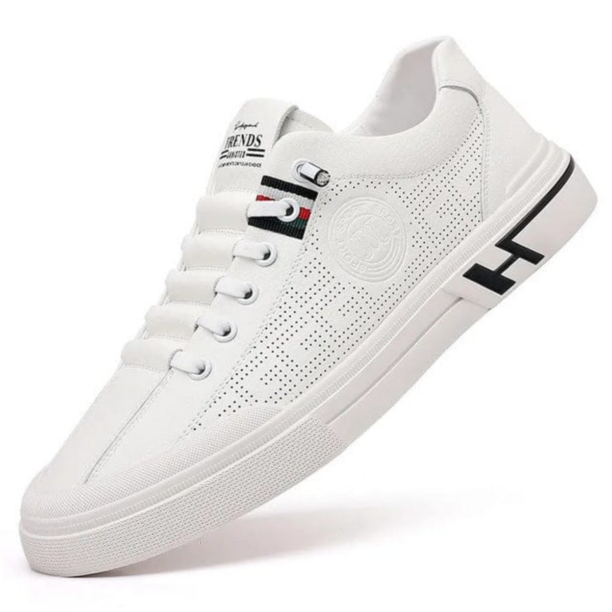 Tênis Masculino Casual Buck Couro