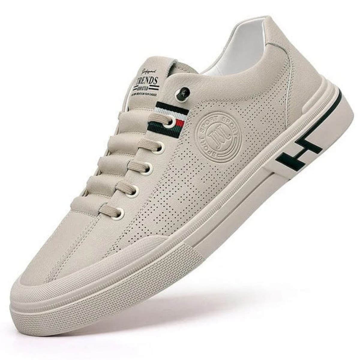 Tênis Masculino Casual Buck Couro