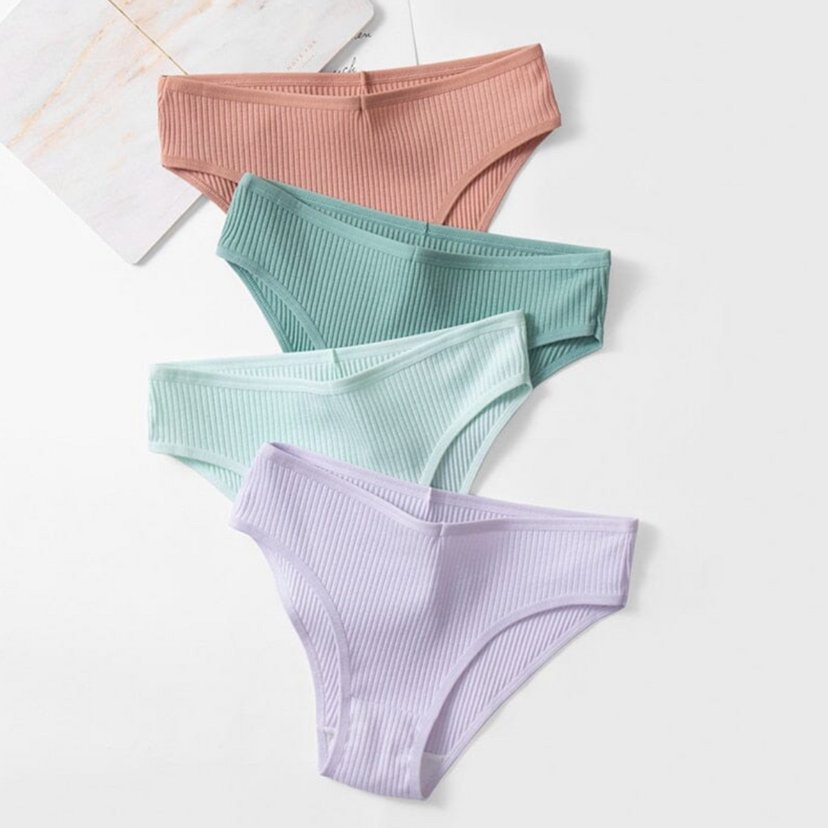 Kit Com 10 Calcinhas Antibacterianas | 100% Algodão