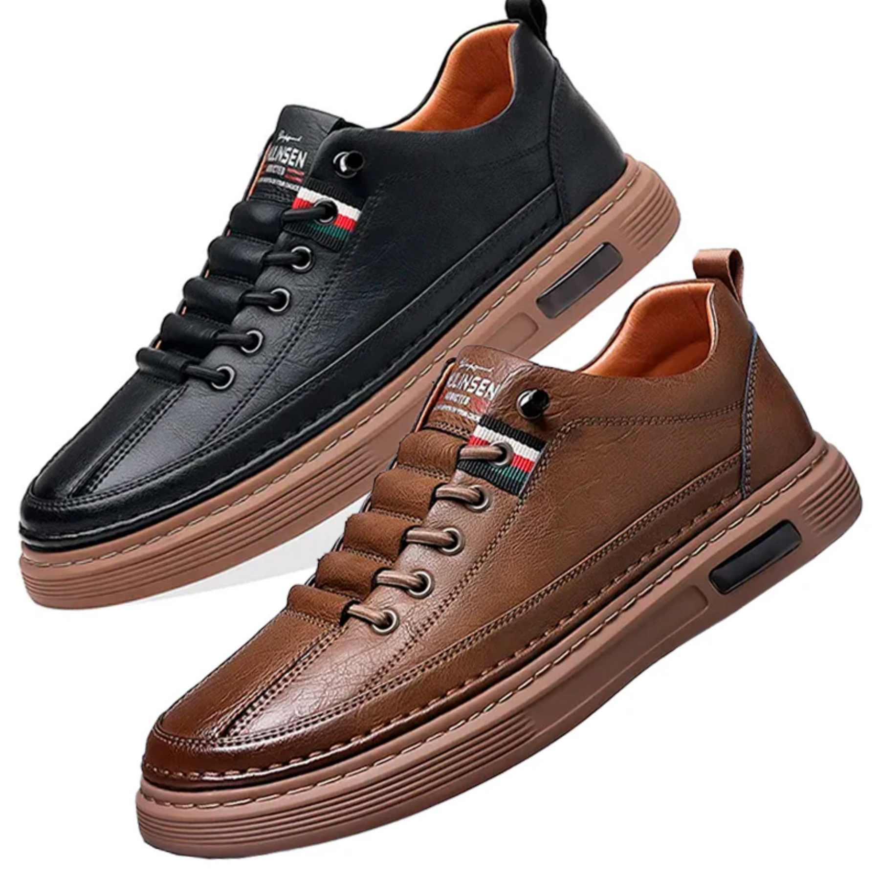 Tênis Masculino Casual de Couro Italian Man