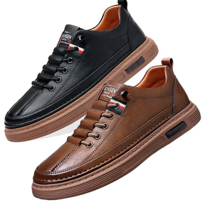 Tênis Masculino Casual de Couro Italian Man
