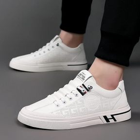 Tênis Masculino Casual Buck Couro