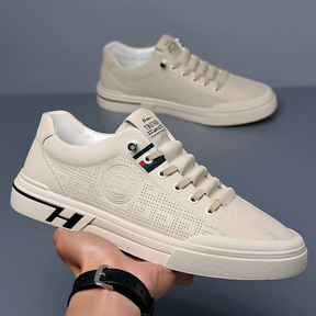 Tênis Masculino Casual Buck Couro