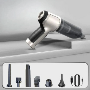 Mini Aspirador de Pó Portátil 4 em 1 Pro Max - Recarregável