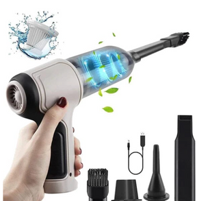 Mini Aspirador de Pó Portátil 4 em 1 Pro Max - Recarregável