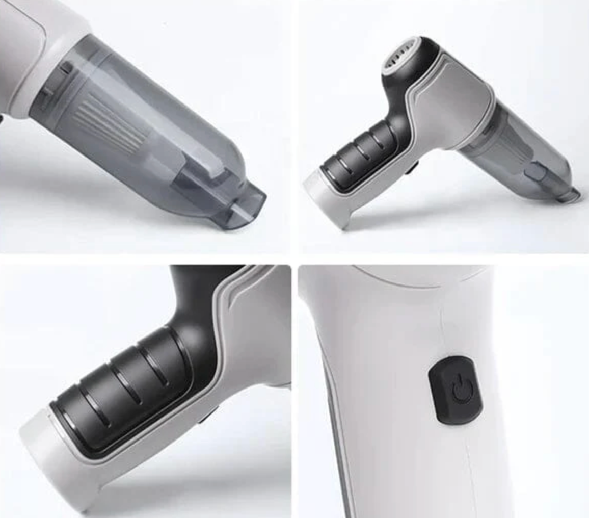 Mini Aspirador de Pó Portátil 4 em 1 Pro Max - Recarregável